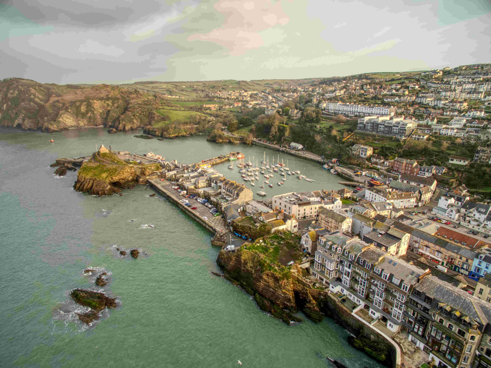 Ilfracombe drone photo