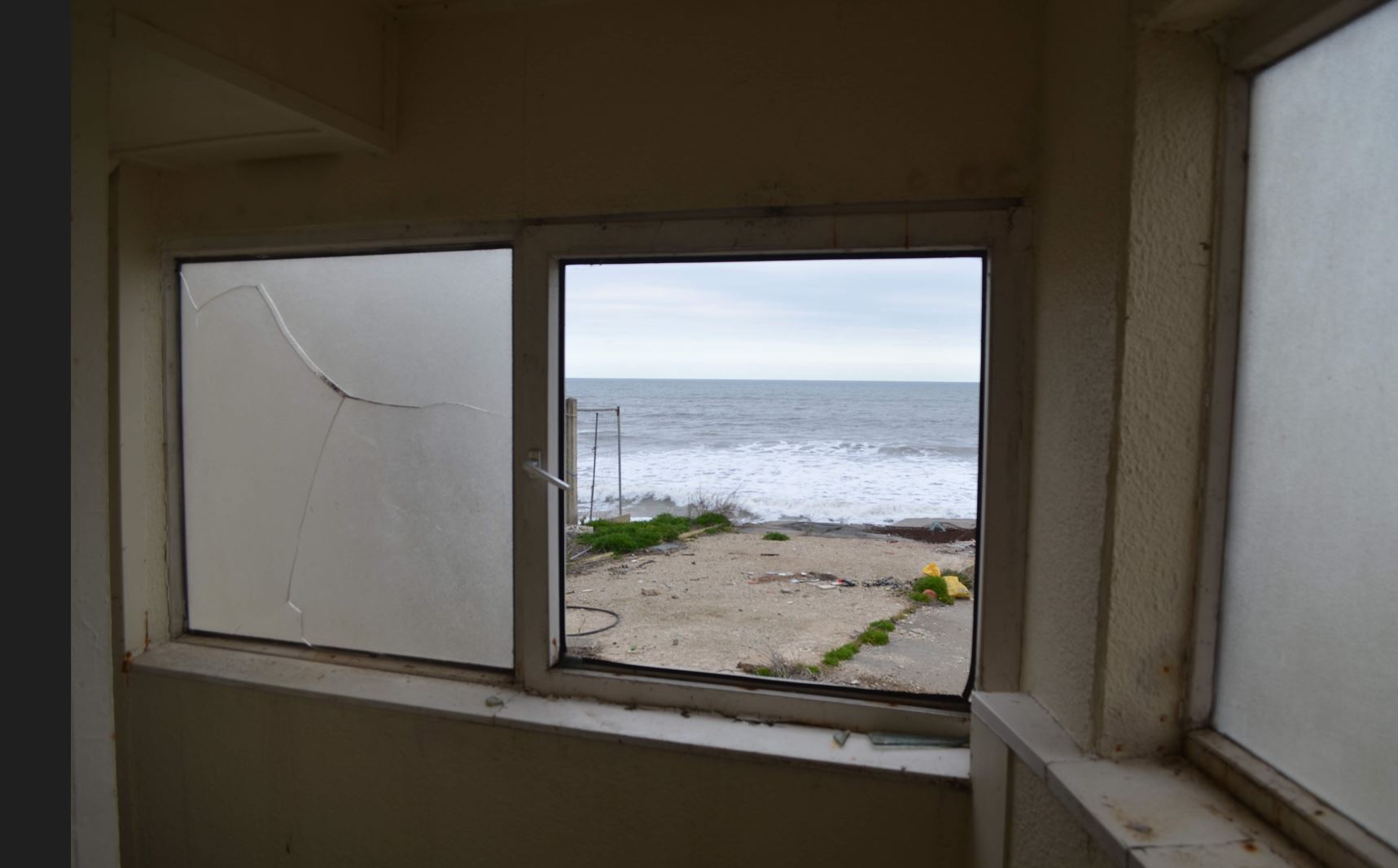 Inside the holiday park buildings