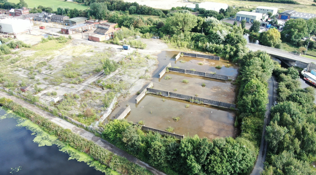 Glass factory in Knottingley has a long and rich history Drone Adventure