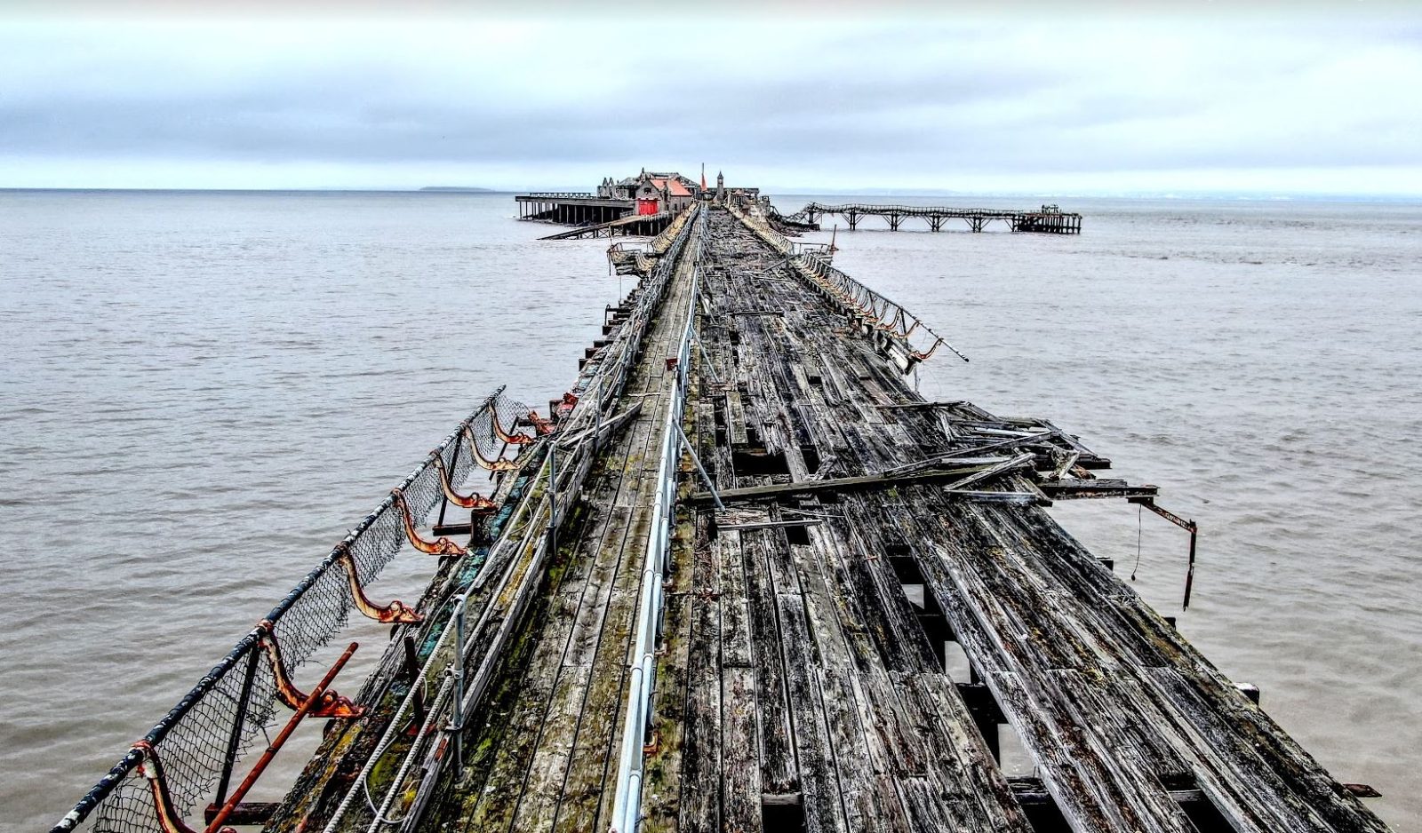 Birnbeck Pier - Too much HDR?